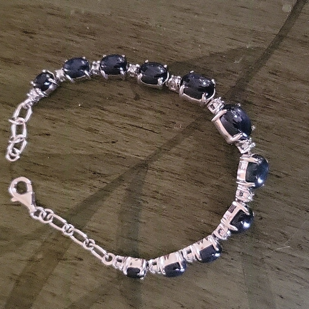 Blue Star Sapphire Set - Picture 4 of 7